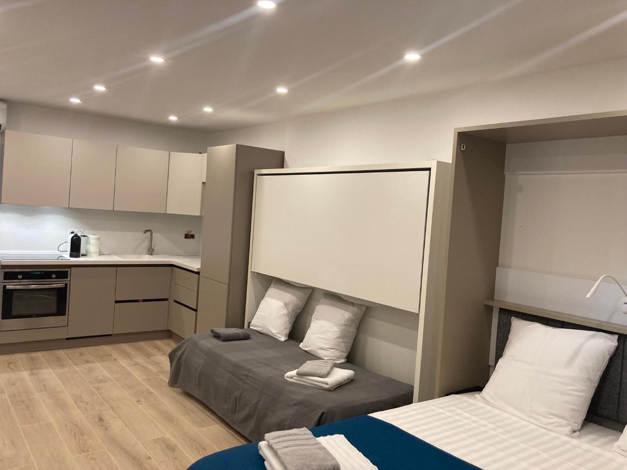 Studio La Cigale Bord De Mer Ментона Экстерьер фото